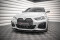Cup Spoilerlippe Front Ansatz V.3 passend für BMW 4er / i4 Gran Coupe M-Paket / M440i G26 schwarz Hochglanz