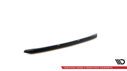 Mittlerer Cup Diffusor Heck Ansatz passend für BMW 4er Gran Coupe M-Paket G26 schwarz Hochglanz