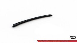 Mittlerer Cup Diffusor Heck Ansatz passend für BMW 4er Gran Coupe M-Paket G26 schwarz Hochglanz