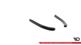 Heck Ansatz Flaps Diffusor V.1 passend für BMW 4er Gran Coupe M-Paket G26 schwarz Hochglanz