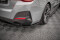 Heck Ansatz Flaps Diffusor V.1 passend für BMW 4er Gran Coupe M-Paket G26 schwarz Hochglanz