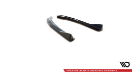 Heck Ansatz Flaps Diffusor V.2 passend für BMW 4er Gran Coupe M-Paket G26 schwarz Hochglanz