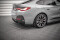 Heck Ansatz Flaps Diffusor V.2 passend für BMW 4er Gran Coupe M-Paket G26 schwarz Hochglanz