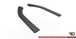 Street Pro Heck Ansatz Flaps Diffusor für BMW 4er Gran Coupe M-Paket G26 rot