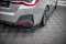 Street Pro Heck Ansatz Flaps Diffusor für BMW 4er Gran Coupe M-Paket G26 ROT