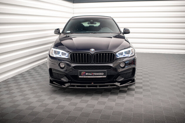 Heck Spoiler Aufsatz Abrisskante 3D für BMW X6 M-Paket F16 schwarz