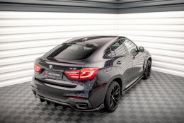 Heckscheiben Dach Spoiler passend für BMW X6 F16 M-Paket / X6 M F86 schwarz Hochglanz