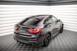 Heckscheiben Spoiler für BMW X6 M-Paket F16 Carbon Look