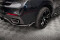 Mittlerer Cup Diffusor Heck Ansatz DTM Look passend für BMW X6 M-Paket F16 schwarz Hochglanz