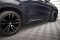 Seitenschweller Ansatz Cup Leisten V.2 für BMW X6 M-Paket F16 schwarz Hochglanz