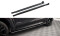 Seitenschweller Ansatz Cup Leisten V.2 passend für BMW X6 M-Paket F16 Carbon Look