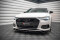 Cup Spoilerlippe Front Ansatz V.1 passend für Audi A6 C8 schwarz Hochglanz