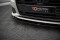 Cup Spoilerlippe Front Ansatz V.2 für Audi A6 C8 schwarz Hochglanz