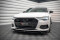 Cup Spoilerlippe Front Ansatz V.2 passend für Audi A6 C8 schwarz Hochglanz