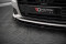 Cup Spoilerlippe Front Ansatz V.2 passend für Audi A6 C8 schwarz Hochglanz