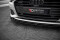 Cup Spoilerlippe Front Ansatz V.3 für Audi A6 C8 schwarz Hochglanz