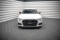 Cup Spoilerlippe Front Ansatz V.3 passend für Audi A6 C8 schwarz Hochglanz