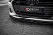 Cup Spoilerlippe Front Ansatz V.3 passend für Audi A6 C8 schwarz Hochglanz