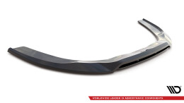 Cup Spoilerlippe Front Ansatz für Ford Transit Custom ST-Line Mk1 Facelift schwarz Hochglanz