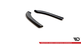 Heck Ansatz Flaps Diffusor passend für Ford Transit Custom ST-Line Mk1 Facelift schwarz Hochglanz