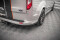 Heck Ansatz Flaps Diffusor passend für Ford Transit Custom ST-Line Mk1 Facelift schwarz Hochglanz
