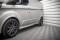 Seitenschweller Ansatz Cup Leisten passend für Ford Transit Custom ST-Line Mk1 Facelift schwarz Hochglanz