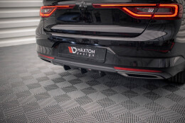 Heck Ansatz Diffusor passend für Renault Talisman schwarz Hochglanz