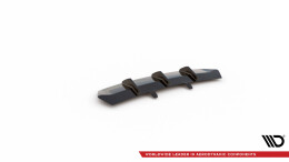 Street+ Heck Ansatz Diffusor passend für Renault Talisman schwarz Hochglanz