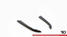 Heck Ansatz Flaps Diffusor V.4 passend für BMW M340i G20 / G21 schwarz Hochglanz