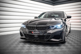 Street Pro Spoilerlippe Front Ansatz passend für BMW 3er M-Paket G20 / G21 rot