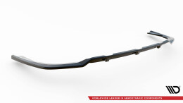 Mittlerer Cup Diffusor Heck Ansatz V.2 passend für BMW X6 M-Paket G06 schwarz Hochglanz