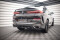 Mittlerer Cup Diffusor Heck Ansatz DTM Look V.3 für BMW X6 M-Paket G06 schwarz Hochglanz