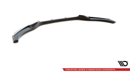 Cup Spoilerlippe Front Ansatz V.2 für BMW 2 M-Paket F22 schwarz matt