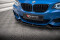 Cup Spoilerlippe Front Ansatz V.2 für BMW 2 M-Paket F22 schwarz matt