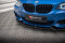 Cup Spoilerlippe Front Ansatz V.2 für BMW 2 M-Paket F22 schwarz Hochglanz
