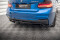 Mittlerer Cup Diffusor Heck Ansatz DTM Look für BMW 2 M-Paket F22 schwarz matt