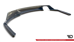 Mittlerer Cup Diffusor Heck Ansatz DTM Look passend für BMW 2 M-Paket F22 schwarz Hochglanz