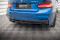 Mittlerer Cup Diffusor Heck Ansatz DTM Look passend für BMW 2 M-Paket F22 schwarz Hochglanz
