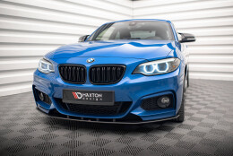 Street Pro Spoilerlippe Front Ansatz passend für BMW 2 M-Paket F22 rot