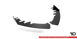 Front Stoßstange Flaps für Audi S3 / A3 S-Line Sportback 8V Facelift schwarz Hochglanz