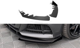 Front Stoßstange Flaps passend für Audi S3 / A3 S-Line Sportback 8V Facelift FLAPS HOCHGLANZ