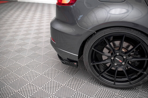 Hintere Seiten Flaps passend für Audi S3 Sportback 8V Facelift FLAPS HOCHGLANZ