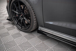 Seitenschweller Flaps passend für Audi S3 / A3 S-Line Sportback 8V Facelift FLAPS HOCHGLANZ