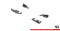 Seitenschweller Flaps passend für Audi S3 / A3 S-Line Sportback 8V Facelift FLAPS HOCHGLANZ
