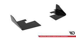 Hintere Seiten Flaps für VW Golf R Mk7 schwarz Hochglanz