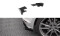 Heck Stoßstangen Flaps / Wings für VW Golf R Mk7 schwarz Hochglanz
