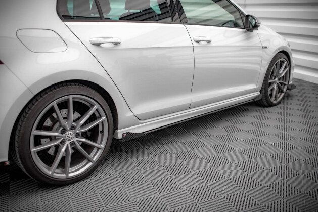Seitenschweller Flaps für VW Golf R Mk7 FLAPS HOCHGLANZ