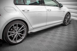 Seitenschweller Flaps für VW Golf R Mk7 FLAPS HOCHGLANZ