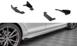 Seitenschweller Flaps für VW Golf R Mk7 FLAPS HOCHGLANZ