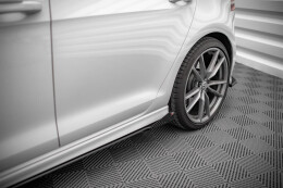 Seitenschweller Flaps für VW Golf R Mk7 FLAPS HOCHGLANZ